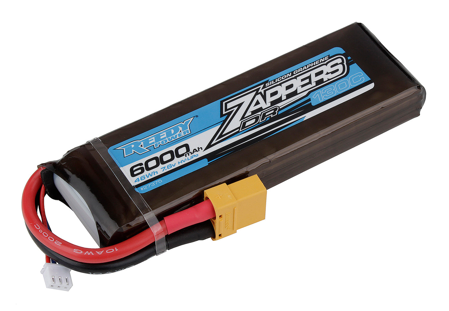 Zappers DR 6000mAh 130C 7.6V High Voltage LiPo Battery (soft) w/ XT90 Plug