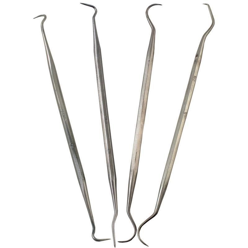 4pc Dental Pick Assortment