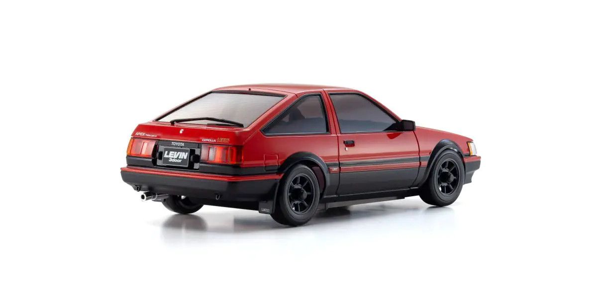 Kyosho Mini-Z AWD Readyset Toyota Corolla Levin AE86 Red/Black