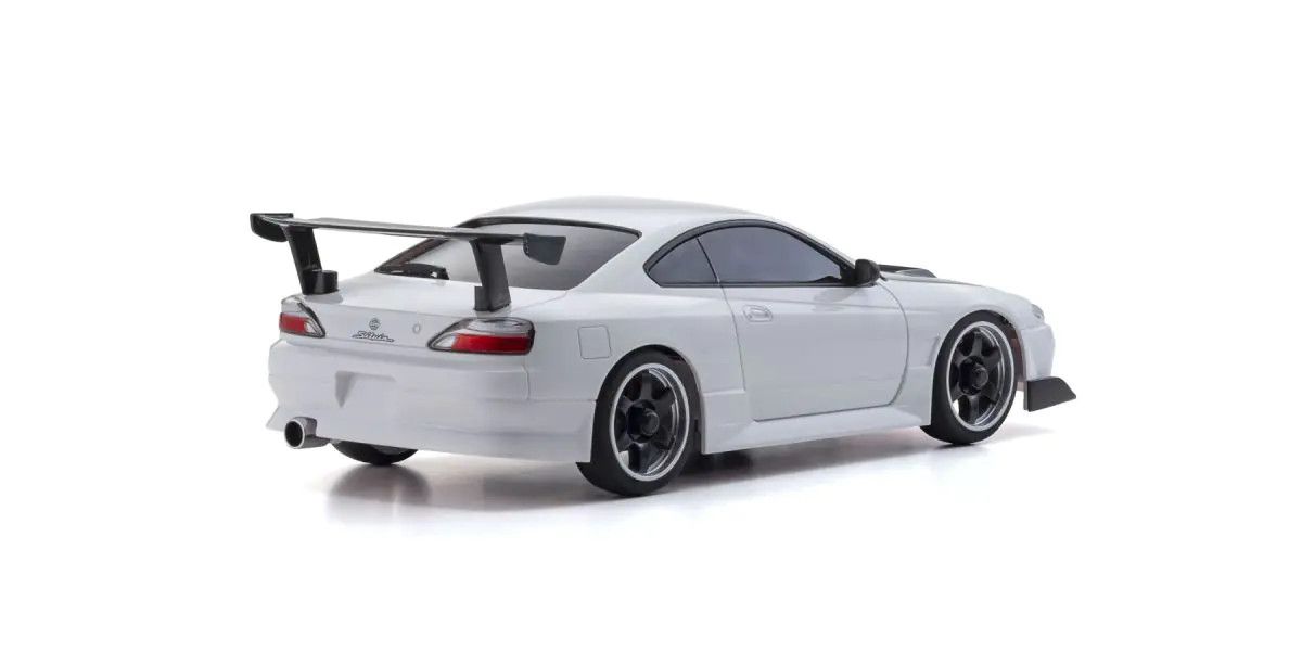 Kyosho Mini-Z AWD Nissan Silvia S15 Equipped with GT Wing, White