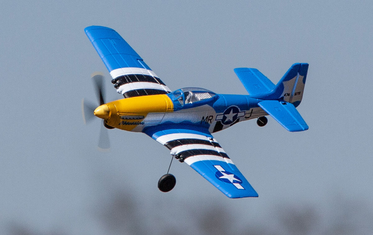 P-51D Mustang Micro RTF Airplane w/PASS