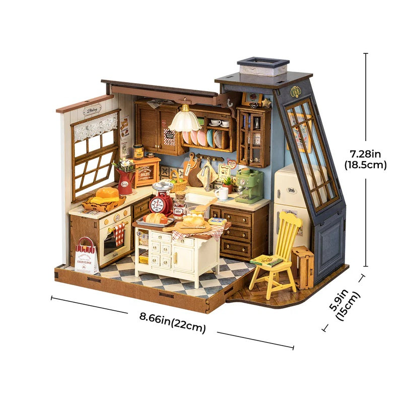 Baking Kitchen, DIY Miniature House
