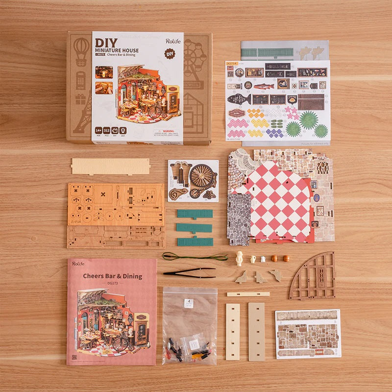 Cheers Bar & Dining, DIY Miniature House