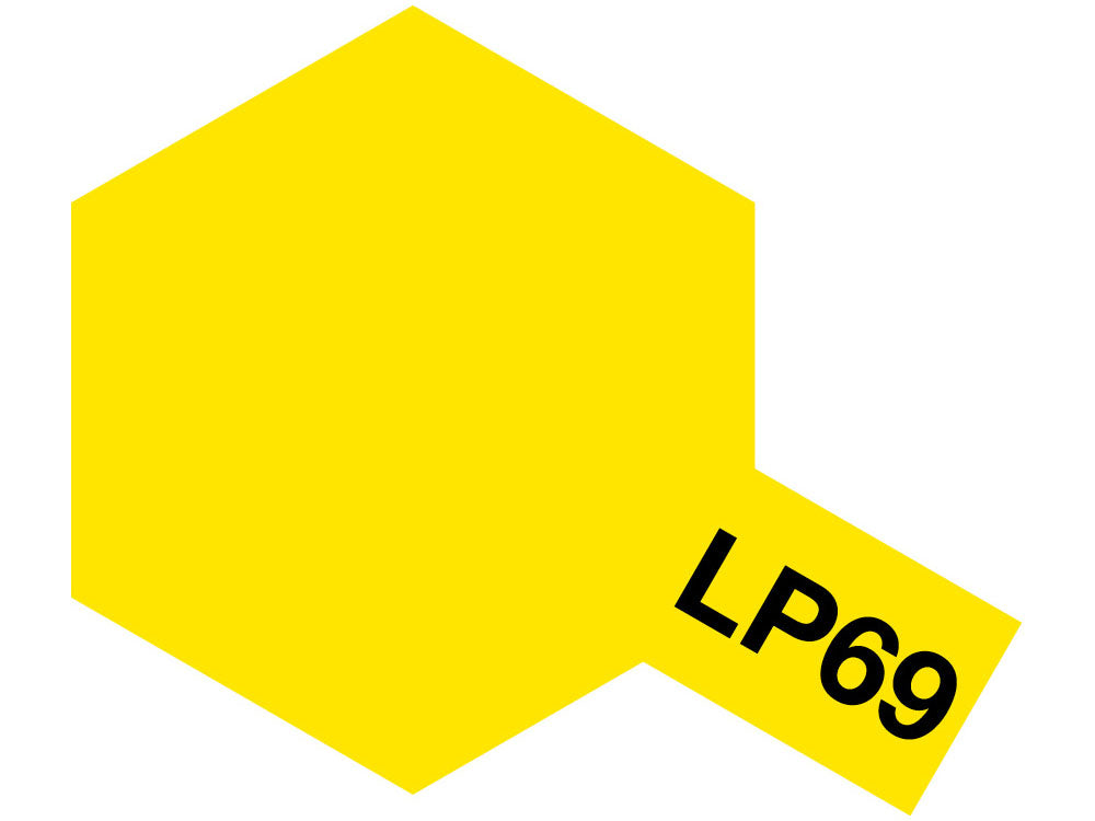 Tamiya TAM82169 Lacquer Paint LP-69 Clear Yellow 10ml Bottle