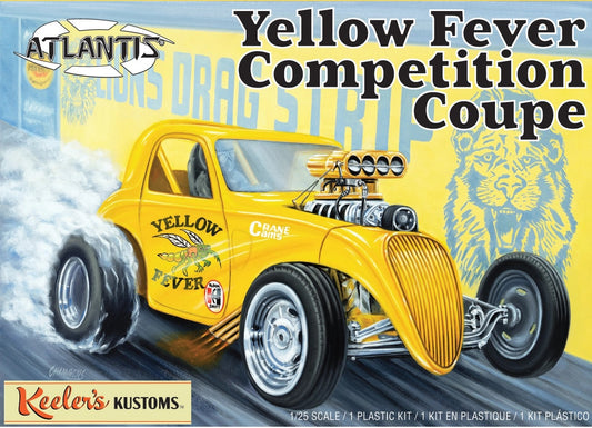 Atlantis Yellow Fever Competition Coupe Fiat, Keelers Kustoms 1/25