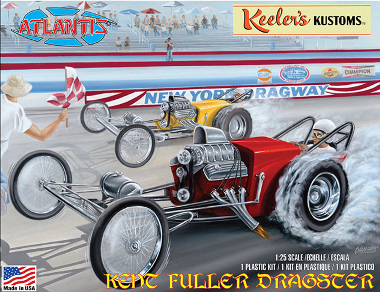 Atlantis Keelers Kustom's Kent Fuller Dragster 1/25