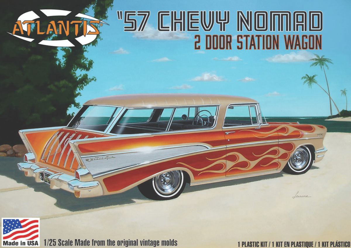 Atlantis 1/25 1957 Chevy Nomad Belair Model