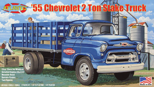 Atlantis 1/48 1955 Chevy Stake Truck