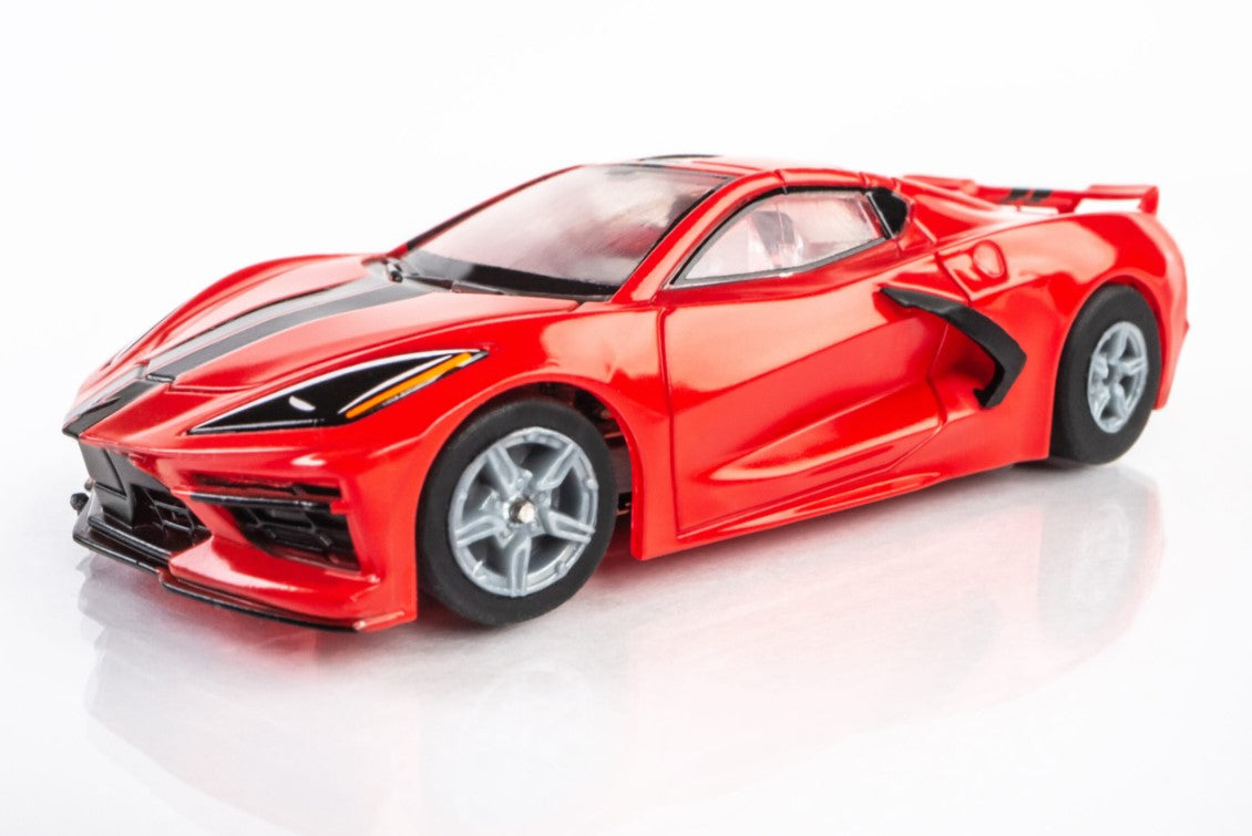 AFX Corvette C8, Torch Red