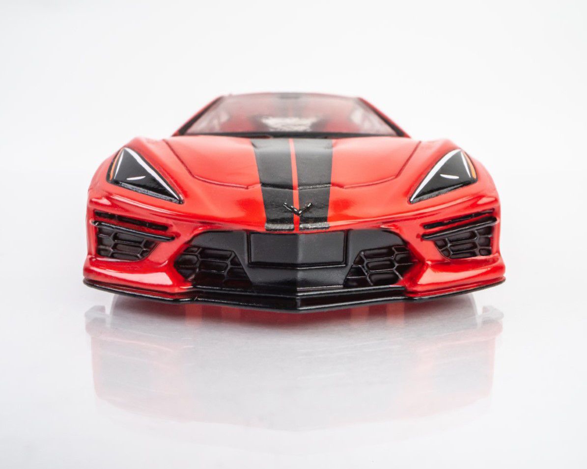 AFX Corvette C8, Torch Red