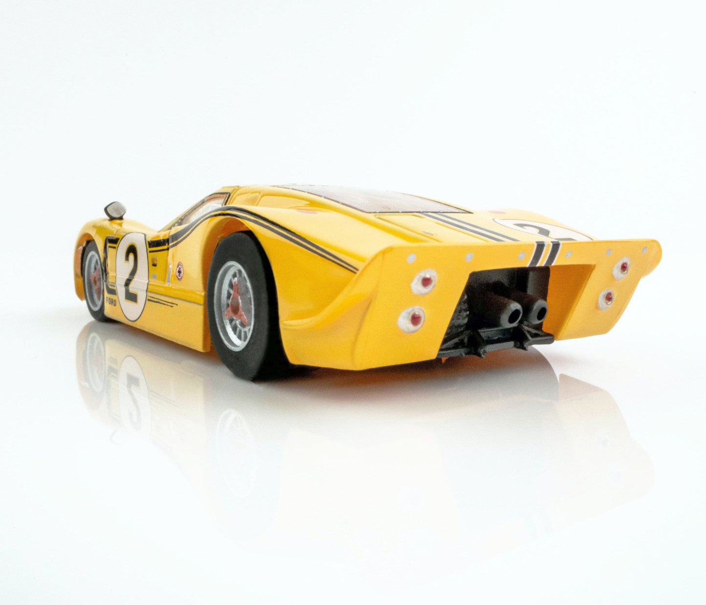 AFX 1967 Ford GT40 Mark IV #2 Lemans, Yellow