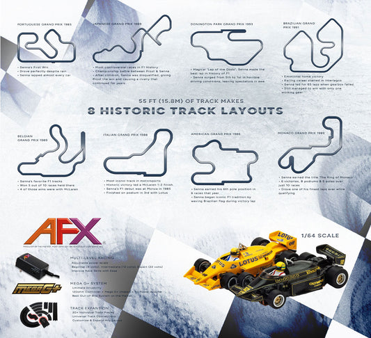AFX Limited Edition Ayrton Senna Race Set