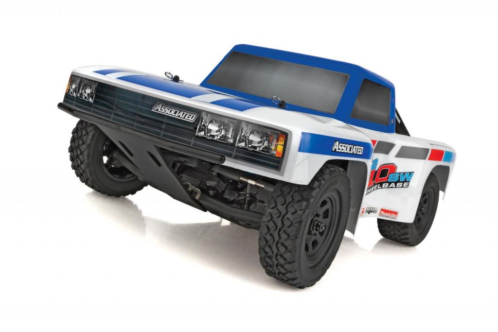 ASSOCIATED Pro2 LT10SW 1/10th Electric Short Course Truck RTR LiPo Combo, Blue/White