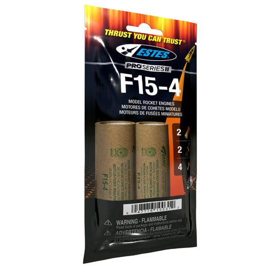ESTES F15-4 29mm Model Rocket Engines (2pk)