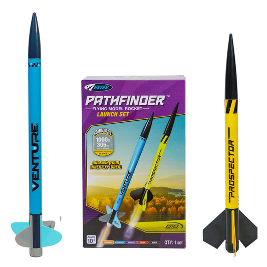 ESTES Pathfinder Pack Launch Set (Includes 2 Rockets)