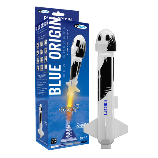 ESTES Blue Origin Shepard Builder Model Rocket Kit