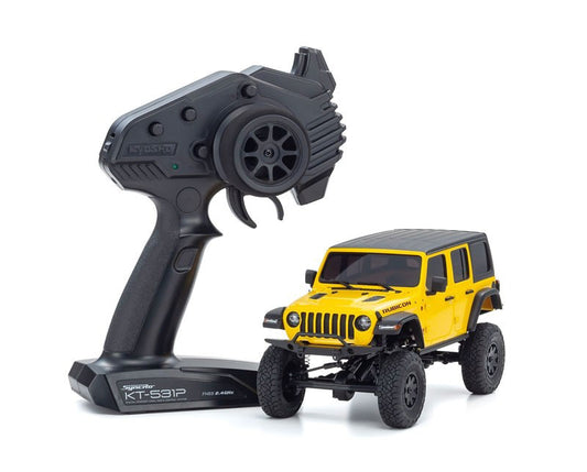 Kyosho MINI-Z 4x4 MX-01 Readyset Jeep Wrangler Unlimited Rubicon, Hellayella