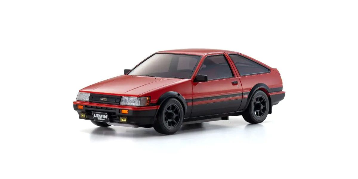 Kyosho Mini-Z AWD Readyset Toyota Corolla Levin AE86 Red/Black