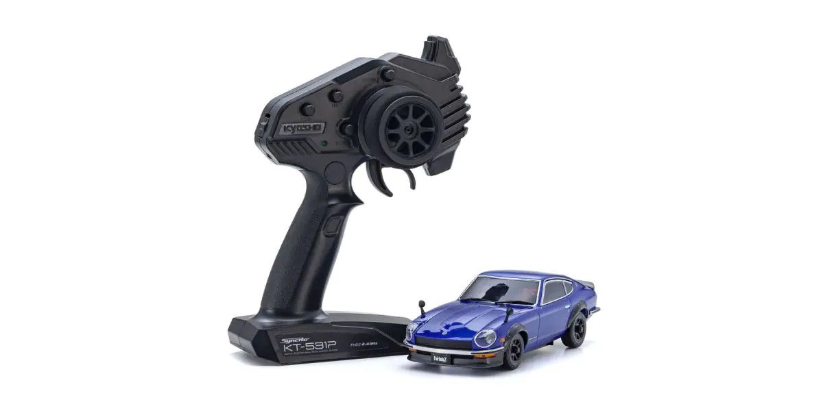Kyosho MINI-Z AWD Nissan Fairlady 240Z-L Tuned Version, Metallic Blue