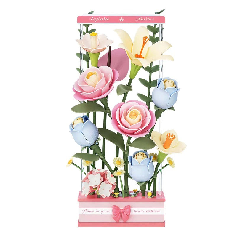 Blooming Bouquet Box DIY 3D Puzzle