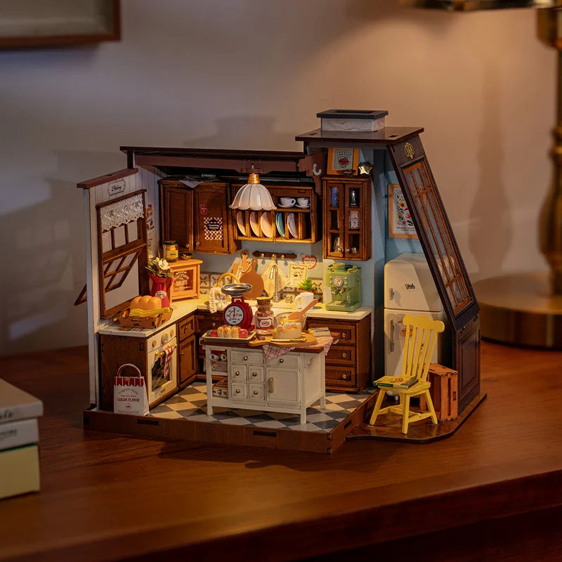 Baking Kitchen, DIY Miniature House