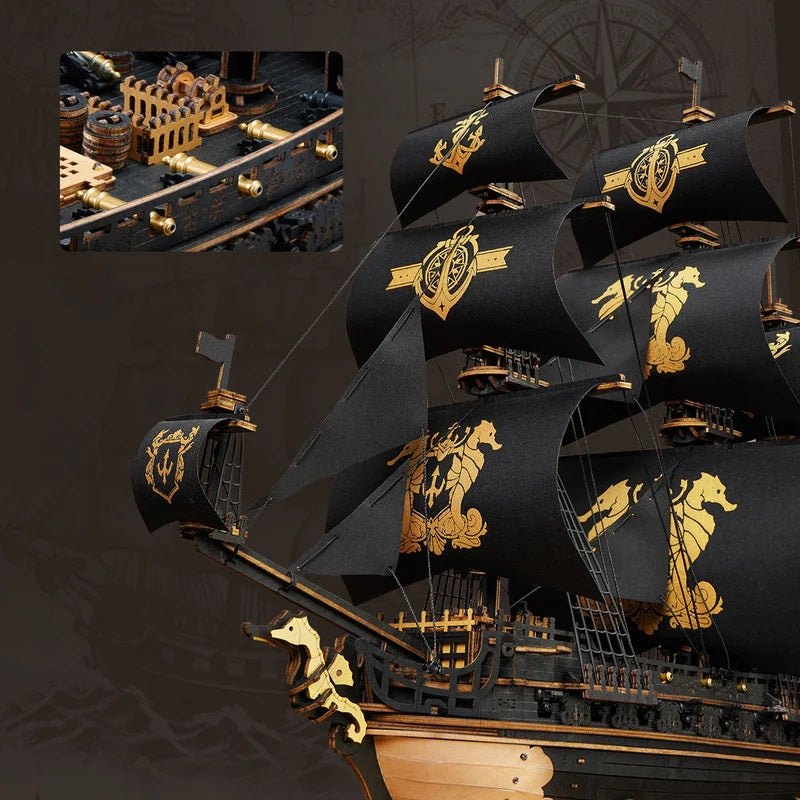 The Seahorse Barque Sailing Ship