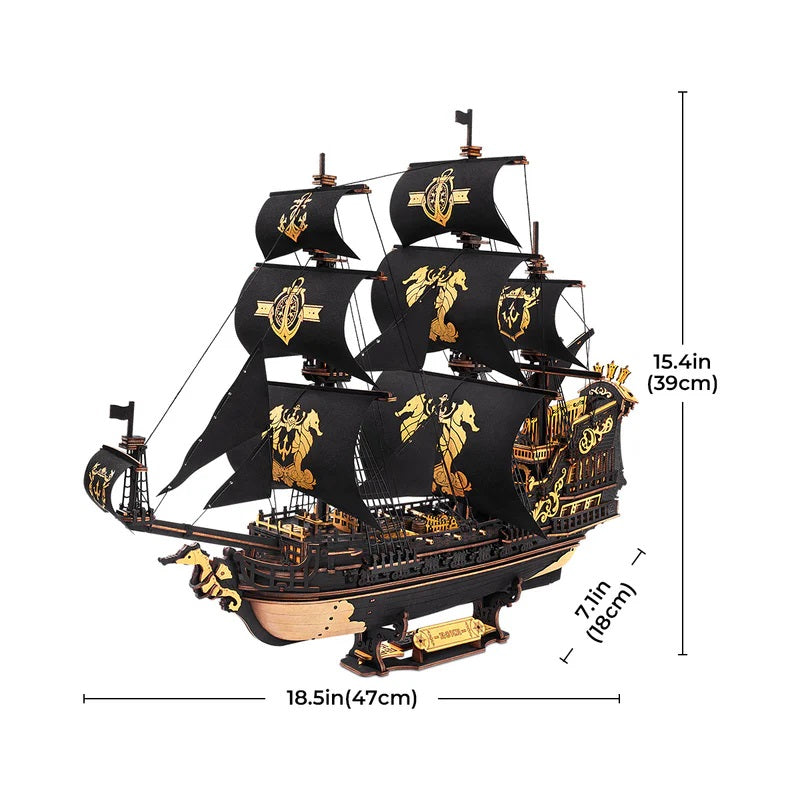 The Seahorse Barque Sailing Ship